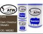 Preview: Ford, Dark Chestnut Metallic, CE / M6262: 500ml Lackdose + 500ml Klarlack + 250ml Härter - Set, von ATW Autoteile West.